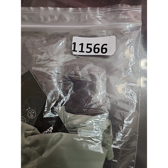 EDDIE BAUER Rash Guard Shirt Mens M Sage Green Short Sleeve Swim Beach Surf NEW - Picture 7 of 7